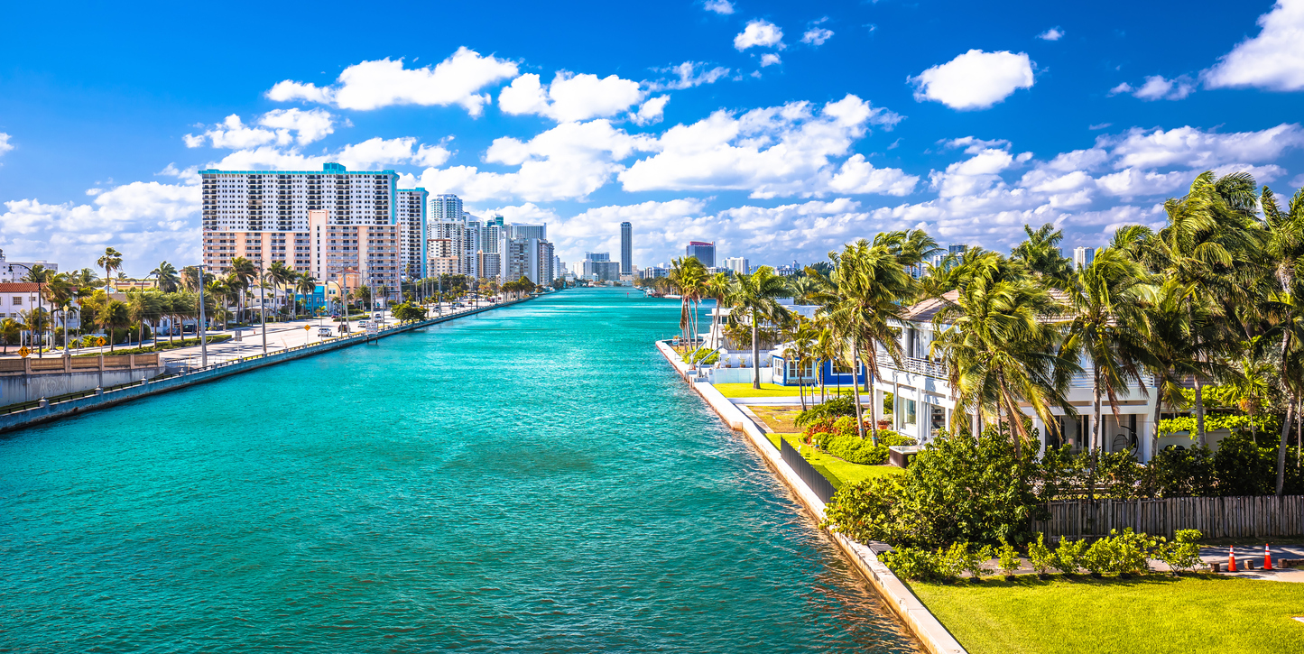 Panoramic Image of Hollywood, FL